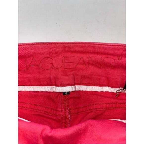 Jag Jeans Women’s Size 4 Fuscia Straight Leg Pull On‎ Stretch Classic Fit - Picture 4 of 8